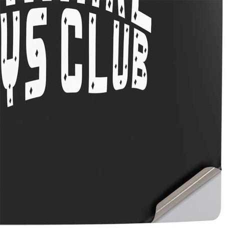 Bitcoinaire Boys Club PS5 Slim Digital Edition Console Skin